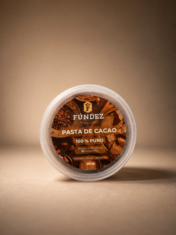 Pasta de 100% Cacao
