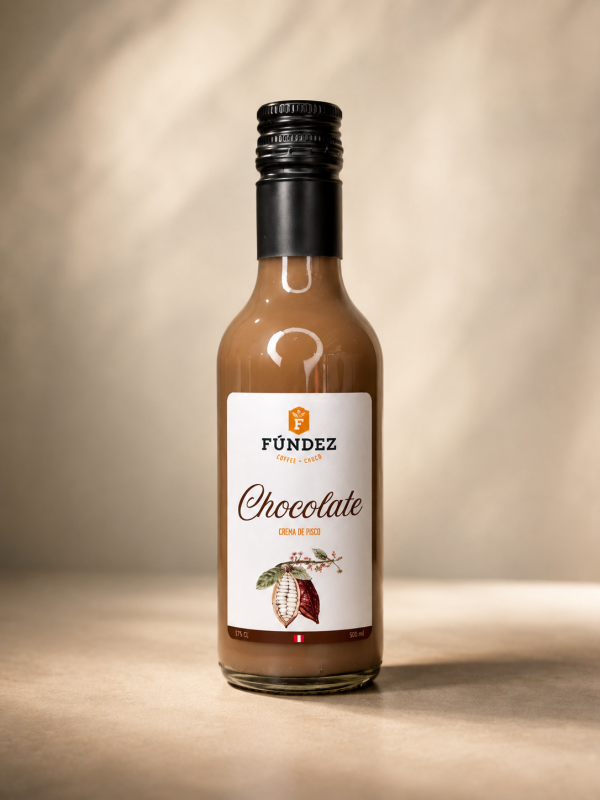 Licor de Pisco con Chocolate